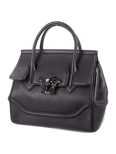 the palazzo empire bag versace|Versace empire leather bag.